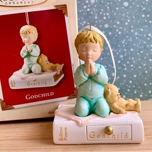 Hallmark Keepsake Ornament * Godchild * 2002